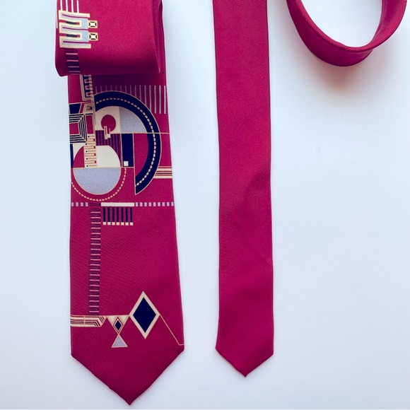 Frank Lloyd Wright Other - Frank Lloyd Wright, Men’s Mi-Century Design Tie